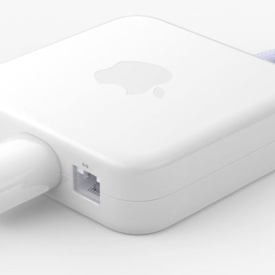 L’alimentatore dell’iMac M1 è dotato di connettore magnetico e porta Ethernet