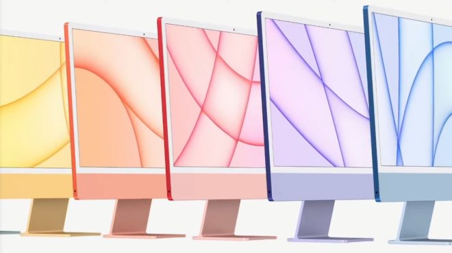 Negli Apple Store fisici saranno disponibili solo poche colorazioni degli iMac M1