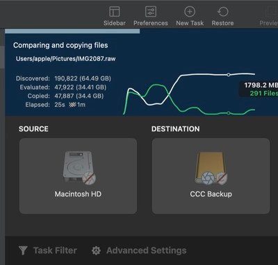 Carbon Copy Cloner per Mac si rinnova con backup più veloci e altre funzioni