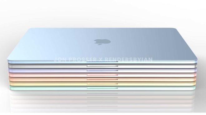 Il chip M2 potrebbe debuttare sul MacBook Air colorato