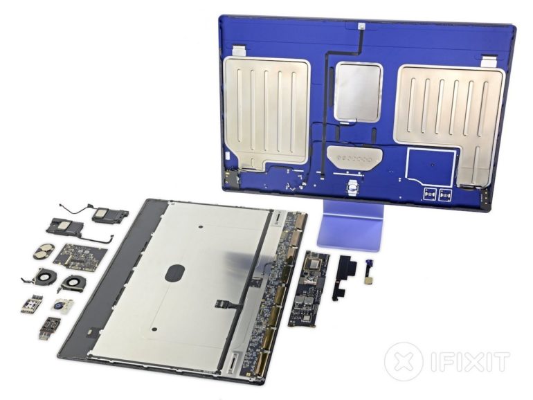 teardown imac 2021