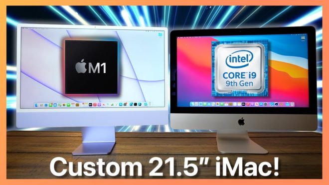 iMac da 21,5 pollici con chip Intel i9 contro iMac M1, chi vincerà?