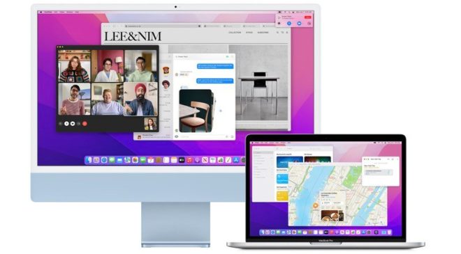 Con Monterey e AirPlay puoi usare un altro Mac come monitor secondario