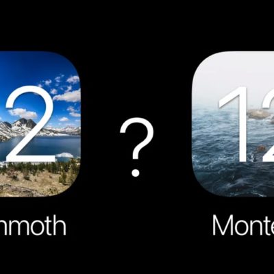 macOS 12 si chiamerà Mammoth o Monterey?