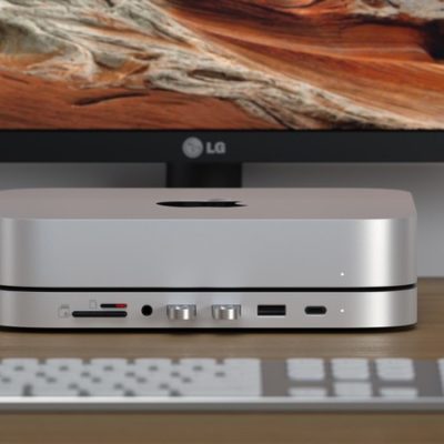 Satechi lancia un supporto con hub USB-C per Mac mini M1
