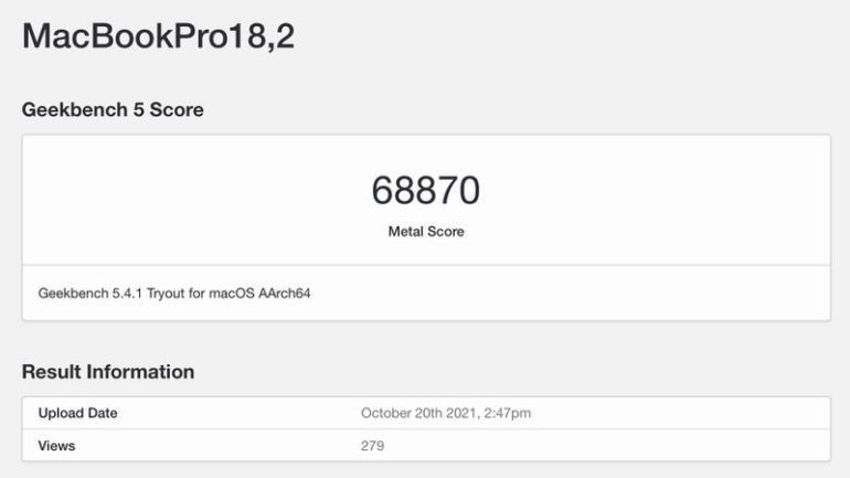 benchmark m1 max