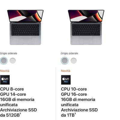 MacBook Pro, le spedizioni slittano tra metà novembre e dicembre