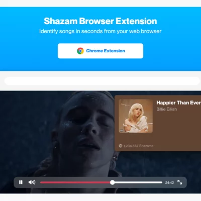 Shazam rilascia una nuova estensione per Chrome ma… [AGGIORNATO]