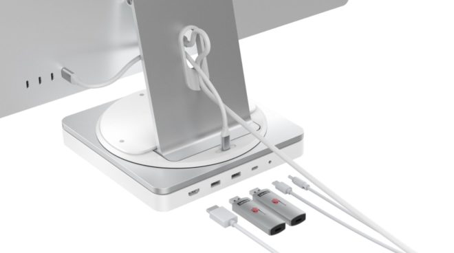 La HyperDrive Turntable Dock permette di far girare il tuo iMac | CES 2022