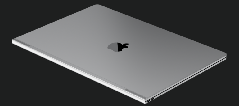 MacBook con display pieghevole in questo primo concept