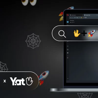 Opera per Mac supporta i siti web con URL emoji