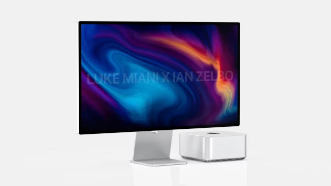 Mac Studio e nuovo display Apple, ecco i primi render