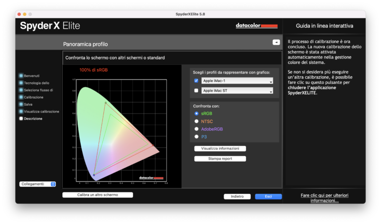 calibrare monitor mac