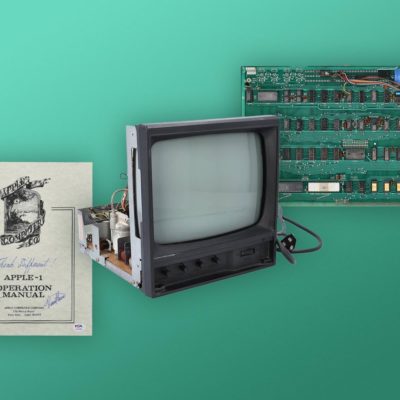 All’asta un Apple-1 con numero di serie scritto a mano da Steve Jobs