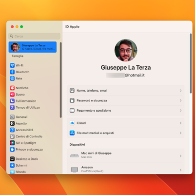 Nuovo design per le Impostazioni di Sistema su macOS Ventura