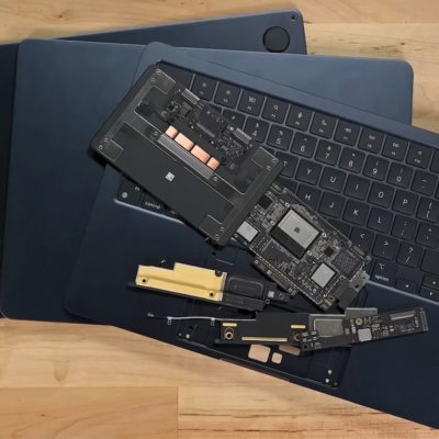 iFixit smonta il MacBook Air M2, c’è l’accelerometro