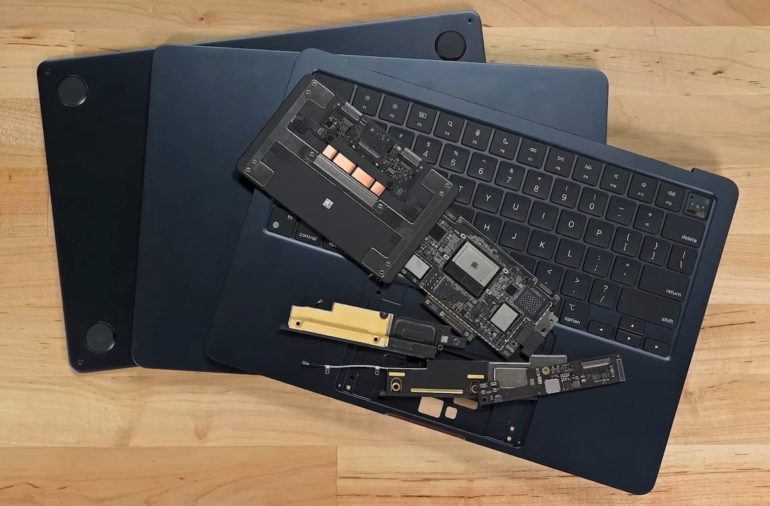 ifixit teardown macbook air m2