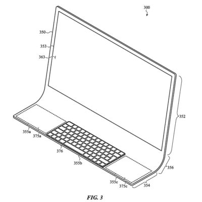 Apple brevetta l’iMac tutto vetro