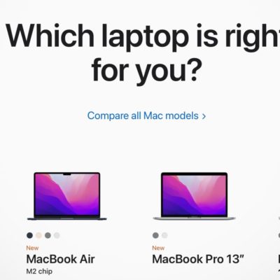 Addio “notebook”, ora i Mac sono “laptop” anche per Apple