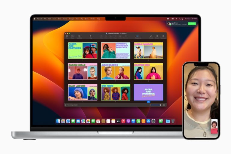 macOS ventura FaceTime