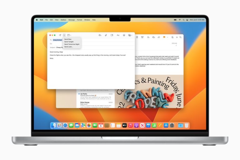 mail macOS ventura