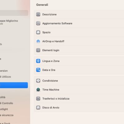 Impostazioni di sistema in macOS Ventura, ecco tutte le novità