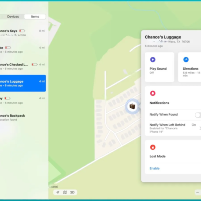 macOS Ventura 13.1 consentirà di utilizzare il segnale acustico degli AirTag