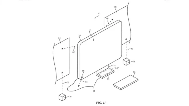 Apple brevetta l’iMac che proietta le immagini sulle pareti