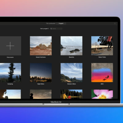 Come modificare e salvare video verticali senza barre nere in iMovie