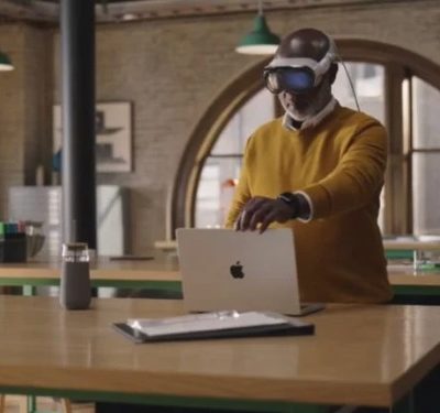 Vision Pro può fare da monitor 4K del Mac