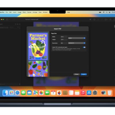 Pixelmator Pro 3.4 aggiunge il supporto per la modifica dei PDF