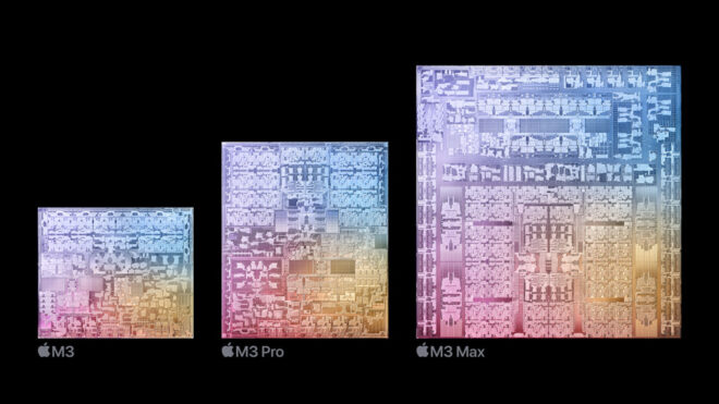 Primi benchmark dei nuovi chip M3