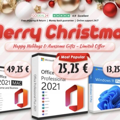Office 2021 Pro per Windows a soli 25,25 € e per Mac a soli 49,25 € su Godeal24!