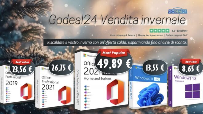 Godeal24: goditi Windows e Office a prezzi bassi su Mac! 
