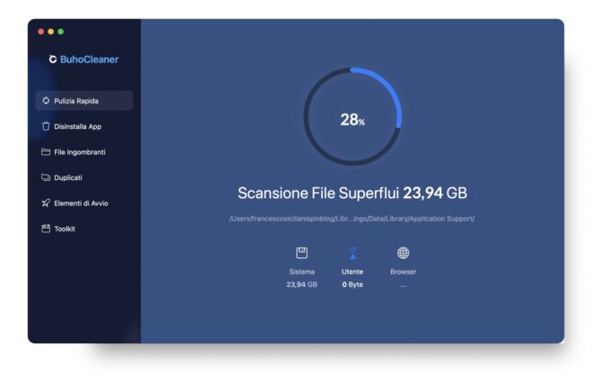 BuhoCleaner: l’app per tenere pulito e in ordine il Mac (ora con il 50% di sconto)