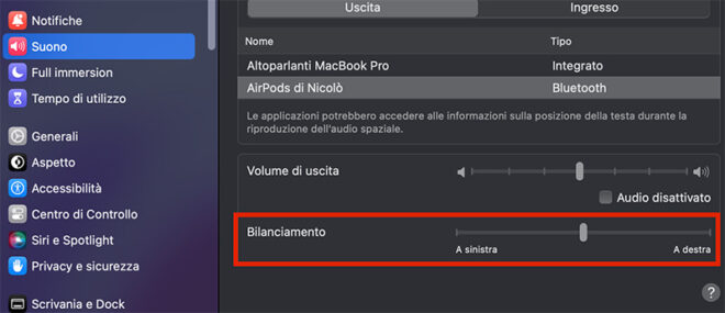 Il bug del bilanciamento audio su macOS che esiste da 12 anni