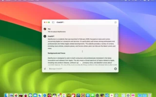 ChatGPT per Mac è ora disponibile per tutti gli utenti