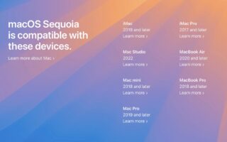 macOS Sequoia, tutti i Mac compatibili con il nuovo aggiornamento