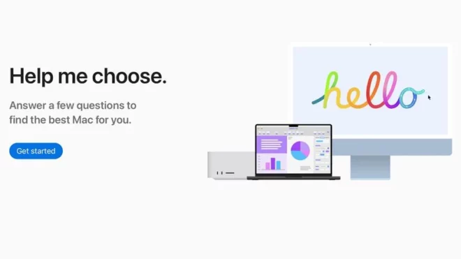 Apple lancia il sito “Help Me Choose” per aiutarti trovare il Mac ideale