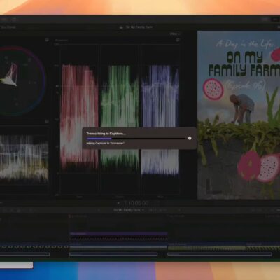 Apple annuncia le novità IA in arrivo su Final Cut Pro