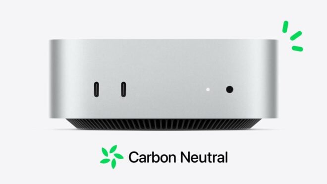 Mac mini M4, il primo Mac Carbon Neutral di Apple