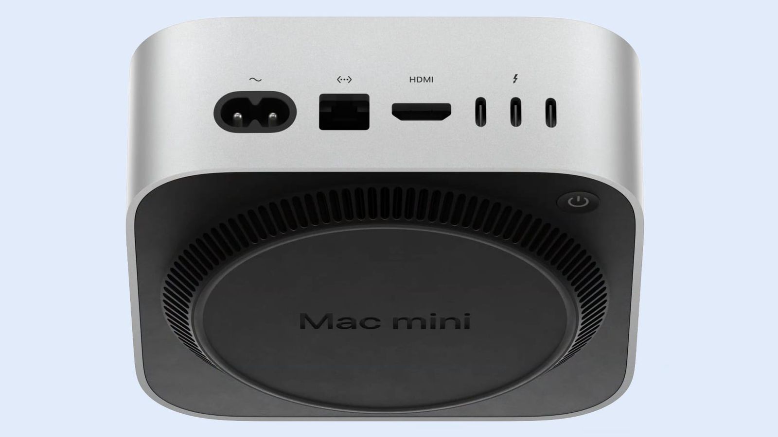 Supporto Per Mac Mini M4 – Accessorio Con Pulsante Di Accensione Esterno, Dissipatore Antipolvere E Piedini Antiscivolo
