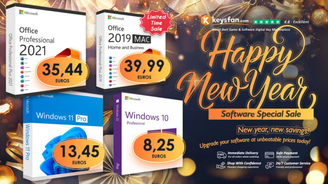 Massimizzate la produttività nel 2025 con Microsoft Office, disponibile per Windows o Mac a partire da 15€ su Keysfan