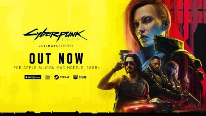 Cyberpunk 2077: Ultimate Edition arriva su Mac