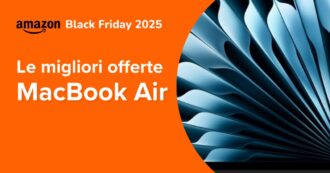 MacBook Air M4 (2025) in offerta per il Black Friday su Amazon